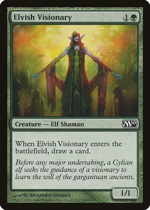 Elvish Visionary · Magic 2010 178/249