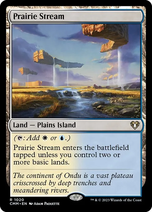 Prairie Stream · Commander Masters 1020/1067