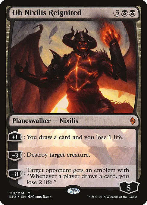 Ob Nixilis Reignited · Battle for Zendikar 119/299