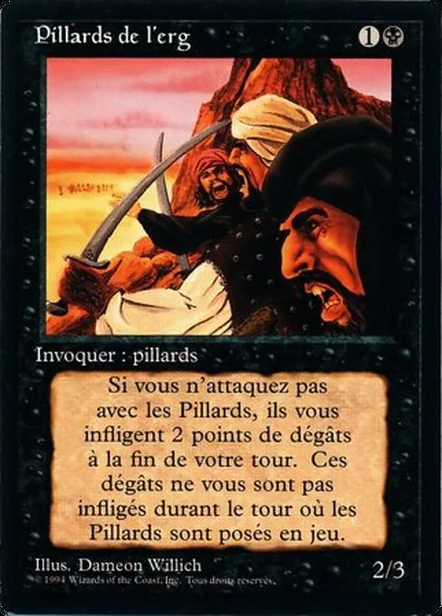 Erg Raiders · Foreign Black Border 109/307