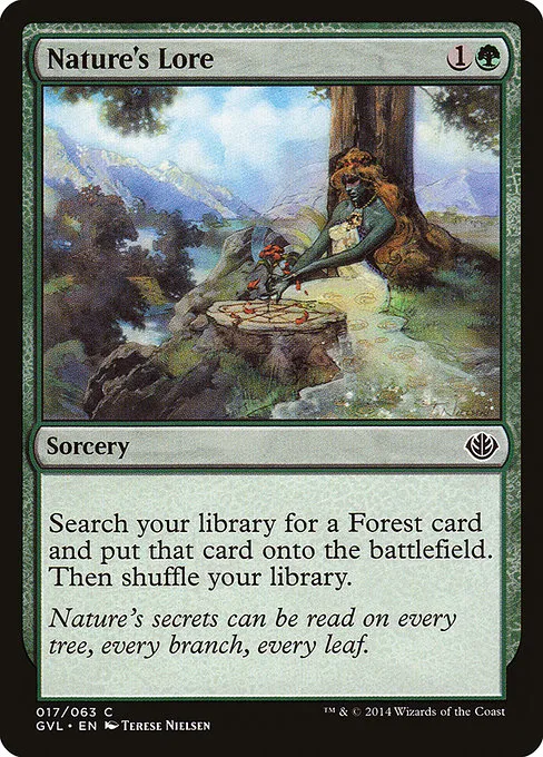 Nature's Lore · Duel Decks Anthology: Garruk vs. Liliana 17/63
