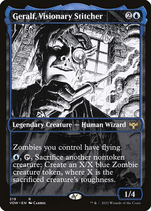 Geralf, Visionary Stitcher · Innistrad: Crimson Vow 319/423