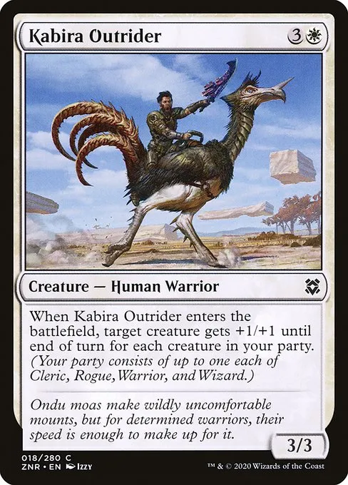 Kabira Outrider · Zendikar Rising 18/407