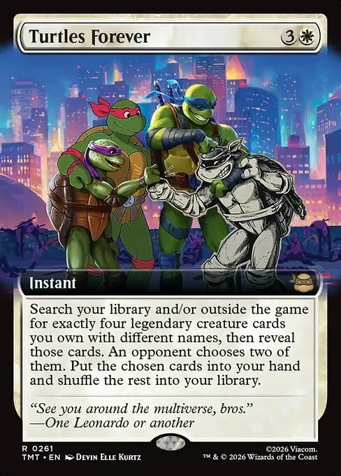 Turtles Forever · Teenage Mutant Ninja Turtles 261/320