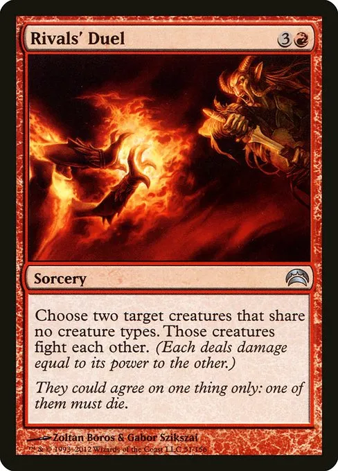 Rivals' Duel · Planechase 2012 51/156