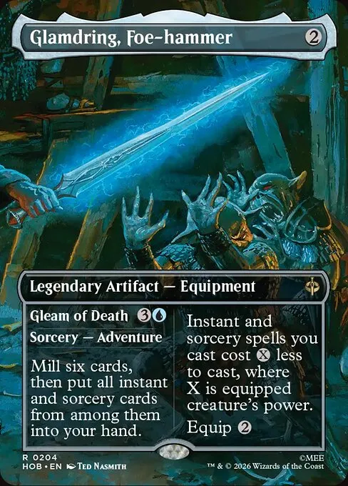 Glamdring, Foe-hammer // Gleam of Death · The Hobbit 204/39