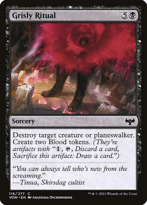 Grisly Ritual · Innistrad: Crimson Vow 116/423