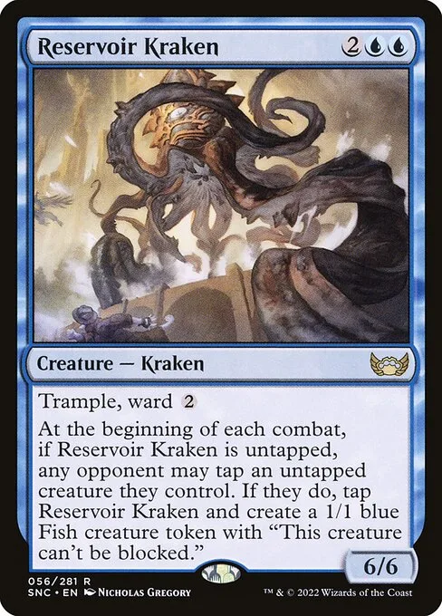 Reservoir Kraken · Streets of New Capenna 56/513