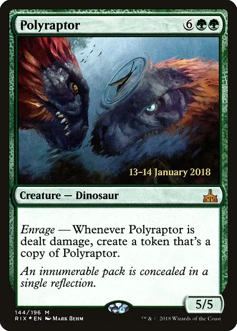 Polyraptor · Rivals of Ixalan Promos 144s/98