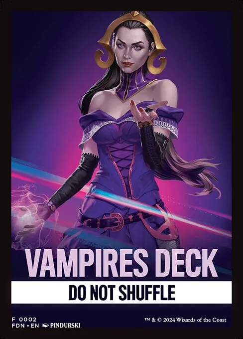 Vampires · Foundations Front Cards 2/10
