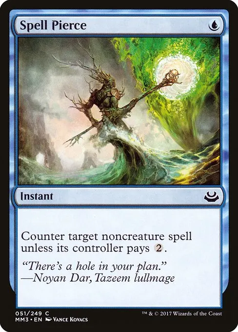 Spell Pierce · Modern Masters 2017 51/249