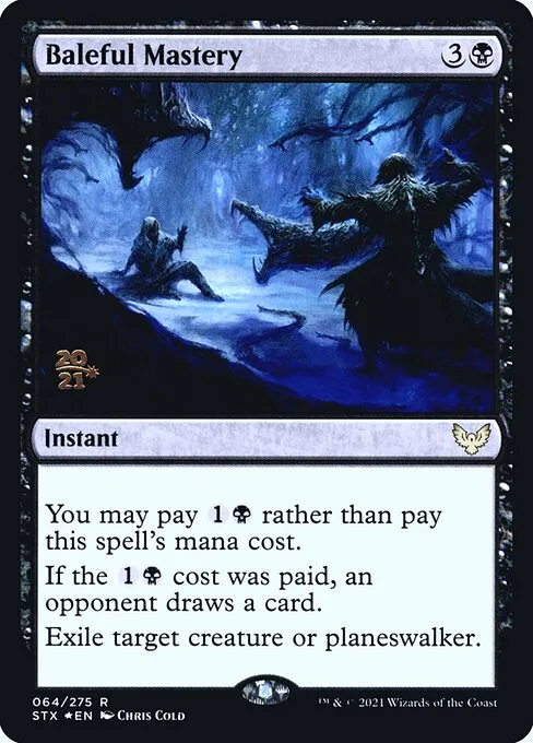 Baleful Mastery · Strixhaven: School of Mages Promos 64s/164