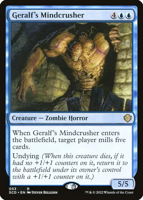 Geralf's Mindcrusher · Starter Commander Decks 53/352