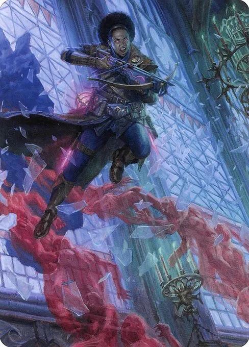 Kaya, Geist Hunter // Kaya, Geist Hunter · Crimson Vow Art Series 3/81