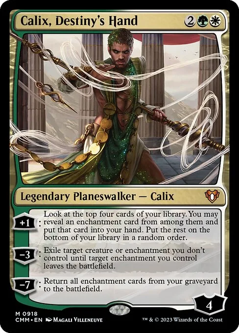 Calix, Destiny's Hand · Commander Masters 918/1067