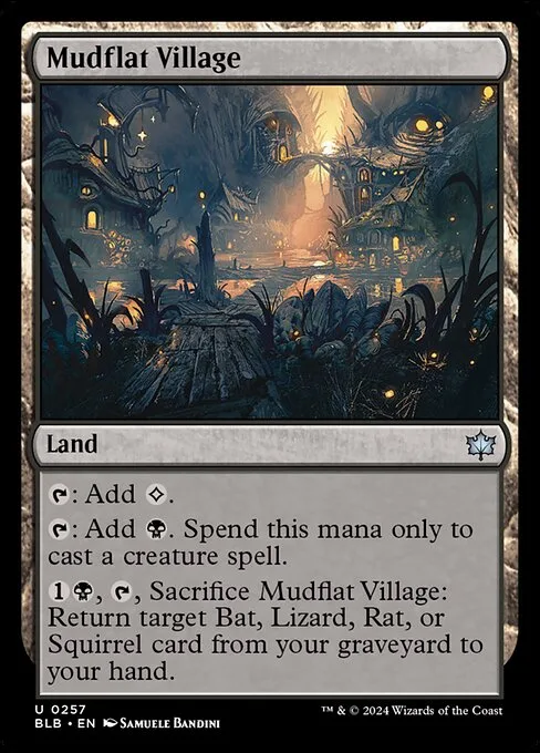Mudflat Village · Bloomburrow 257/398