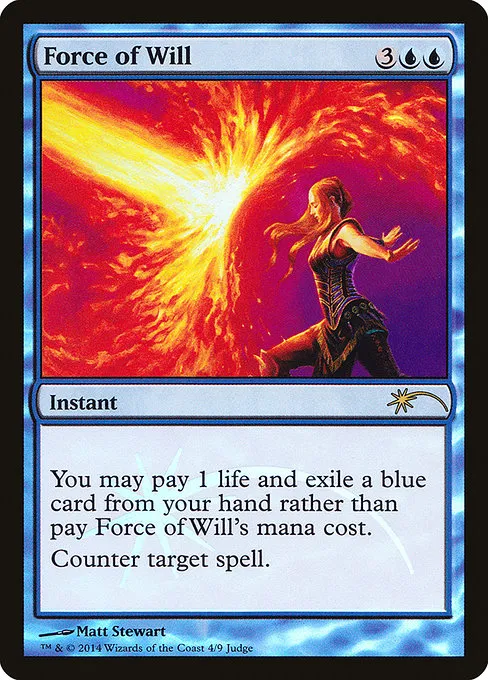 Force of Will · Judge Gift Cards 2014 4/14