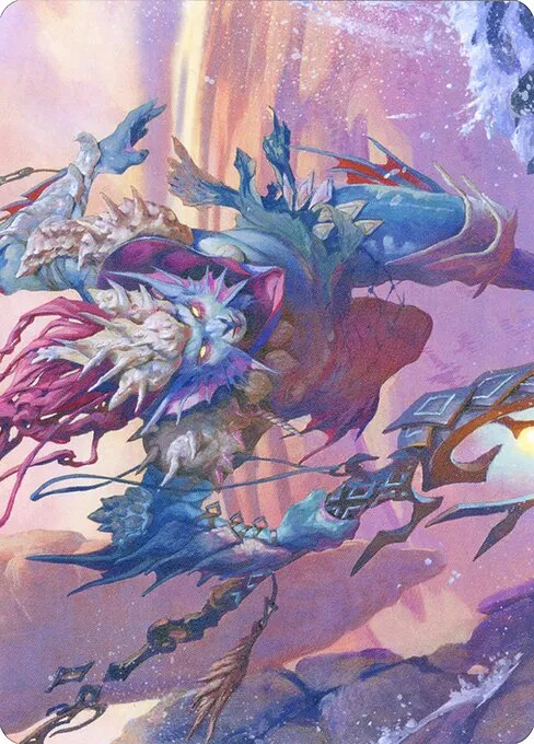 Umara Wizard // Umara Wizard · Zendikar Rising Art Series 52/81