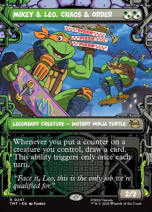 Mikey & Leo, Chaos & Order · Teenage Mutant Ninja Turtles 247/320