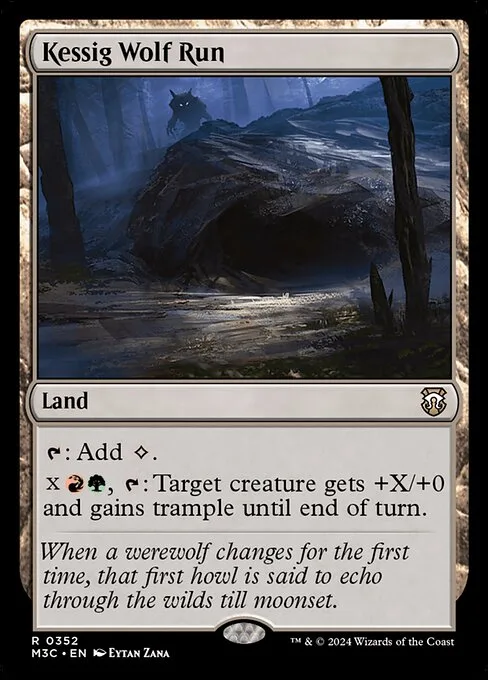 Kessig Wolf Run · Modern Horizons 3 Commander 352/398