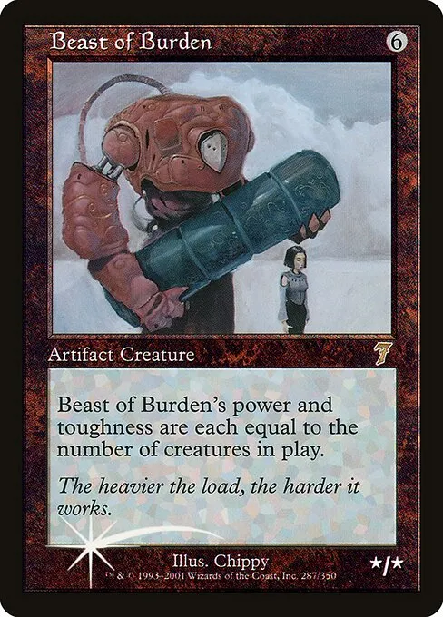 Beast of Burden · Seventh Edition 287★/708