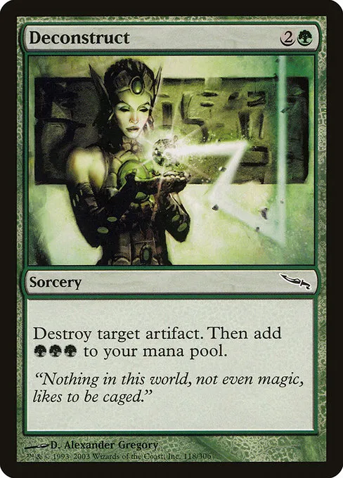 Deconstruct · Mirrodin 118/306