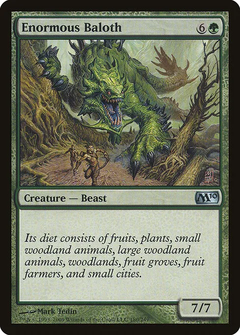 Enormous Baloth · Magic 2010 180/249