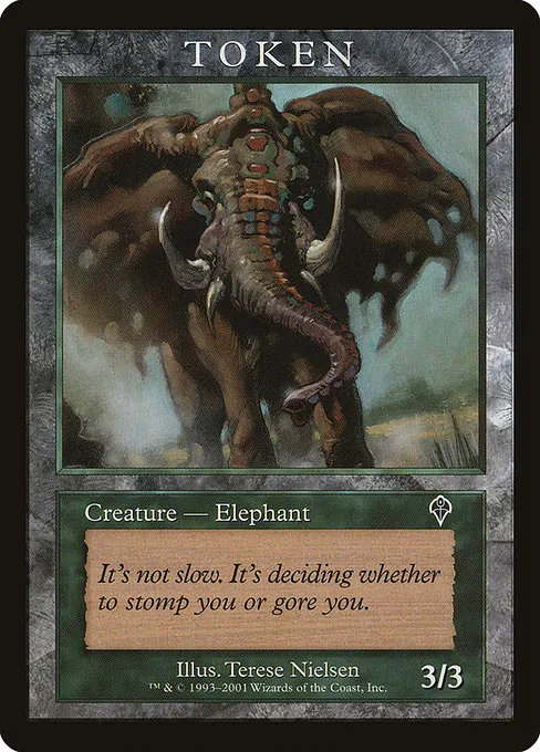 Elephant · Magic Player Rewards 2001 3/8