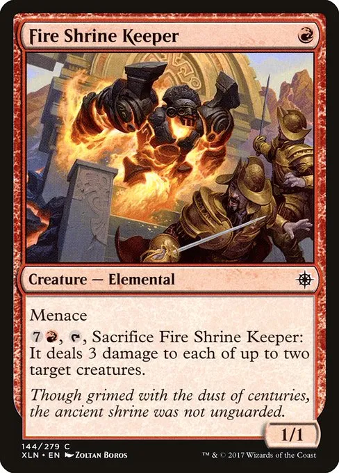 Fire Shrine Keeper · Ixalan 144/289