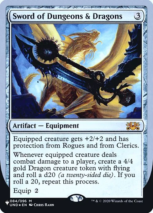 Sword of Dungeons & Dragons · The List (Unfinity Foil Edition) 61/62