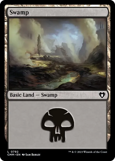 Swamp · Commander Masters 792/1067