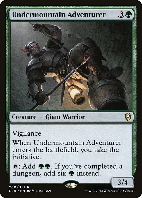 Undermountain Adventurer · Commander Legends: Battle for Baldur's Gate 260/936