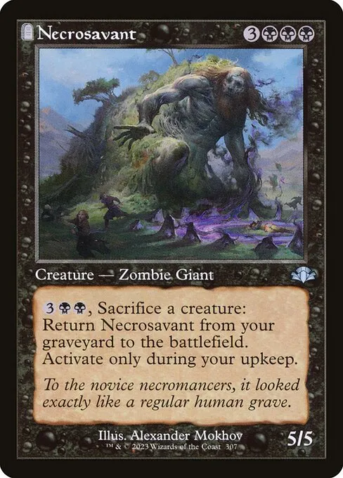Necrosavant · Dominaria Remastered 307/457