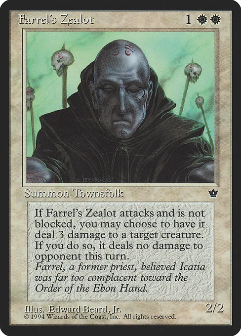 Farrel's Zealot · Fallen Empires 3c/187