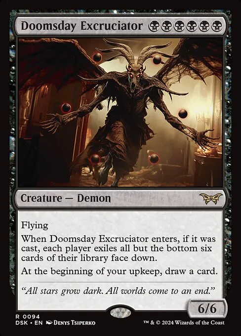 Doomsday Excruciator · Duskmourn: House of Horror 94/419