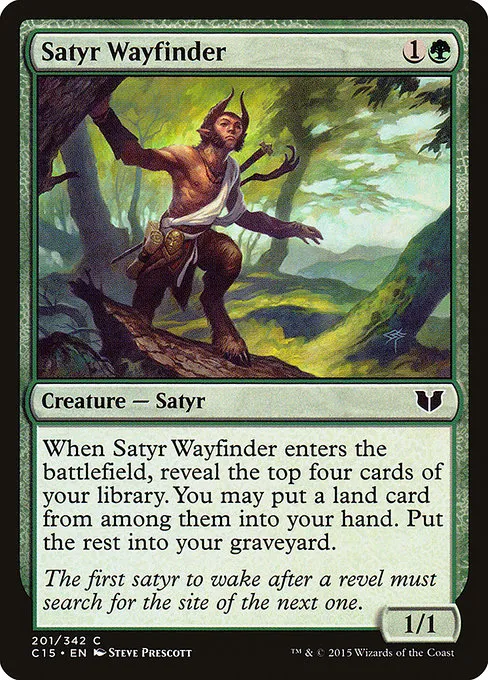 Satyr Wayfinder · Commander 2015 201/342
