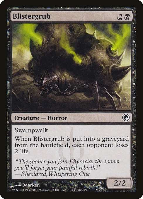 Blistergrub · Scars of Mirrodin 56/249