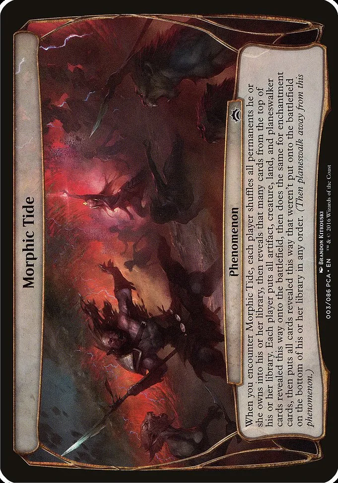 Morphic Tide · Planechase Anthology Planes 3/86