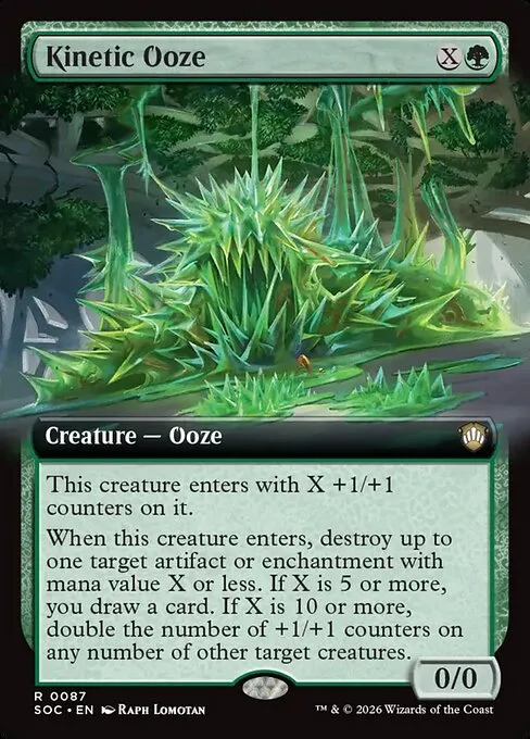 Kinetic Ooze · Secrets of Strixhaven Commander 87/426