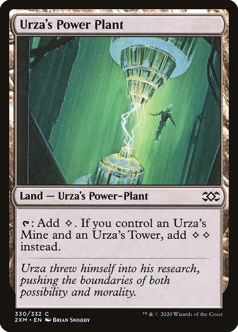Urza's Power Plant · Double Masters 330/384