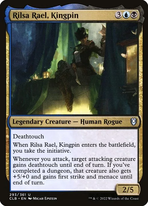 Rilsa Rael, Kingpin · Commander Legends: Battle for Baldur's Gate 293/936