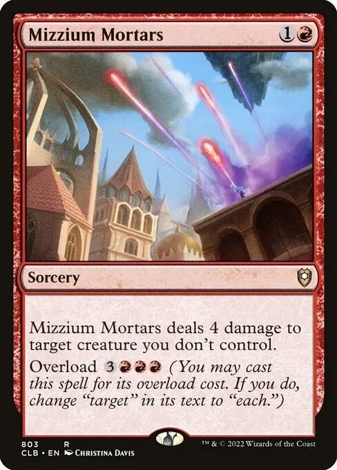 Mizzium Mortars · Commander Legends: Battle for Baldur's Gate 803/936