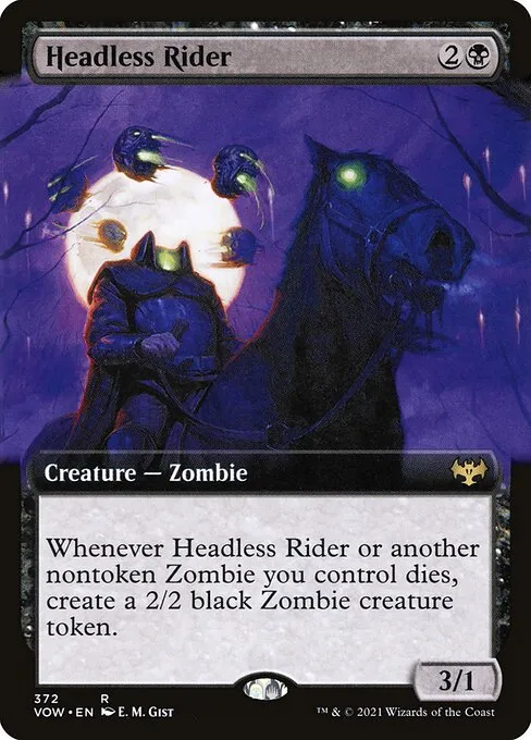 Headless Rider · Innistrad: Crimson Vow 372/423