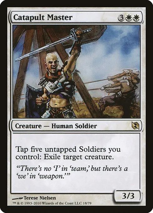 Catapult Master · Duel Decks: Elspeth vs. Tezzeret 18/79
