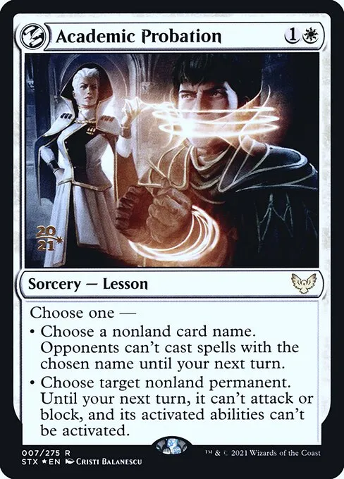 Academic Probation · Strixhaven: School of Mages Promos 7s/164