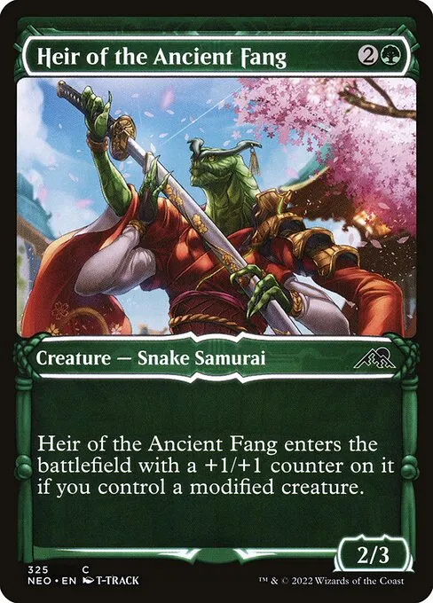Heir of the Ancient Fang · Kamigawa: Neon Dynasty 325/531