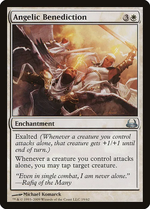 Angelic Benediction · Duel Decks: Divine vs. Demonic 19/62