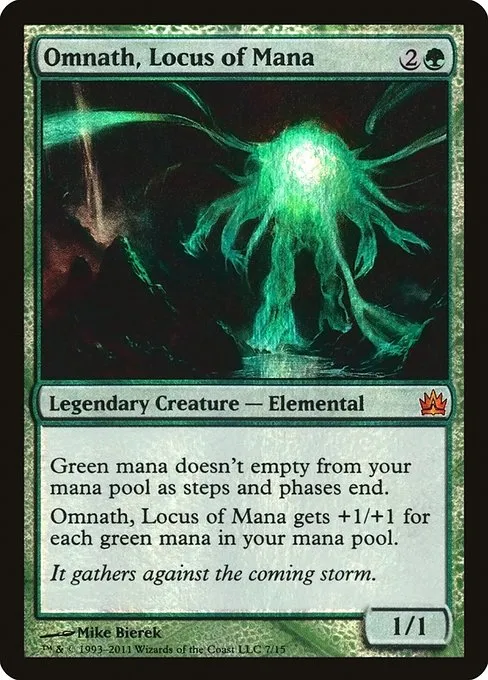 Omnath, Locus of Mana · From the Vault: Legends 7/15