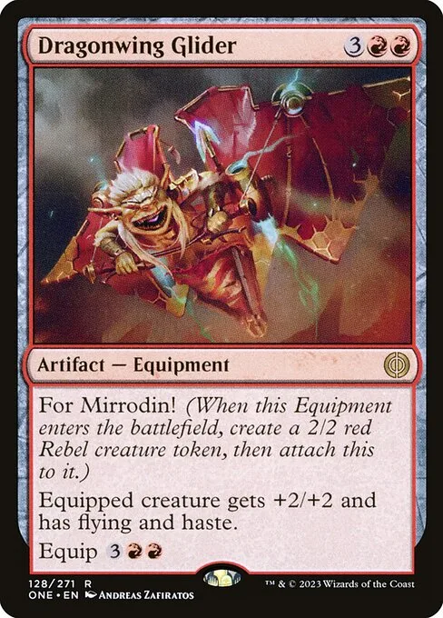 Dragonwing Glider · Phyrexia: All Will Be One 128/479