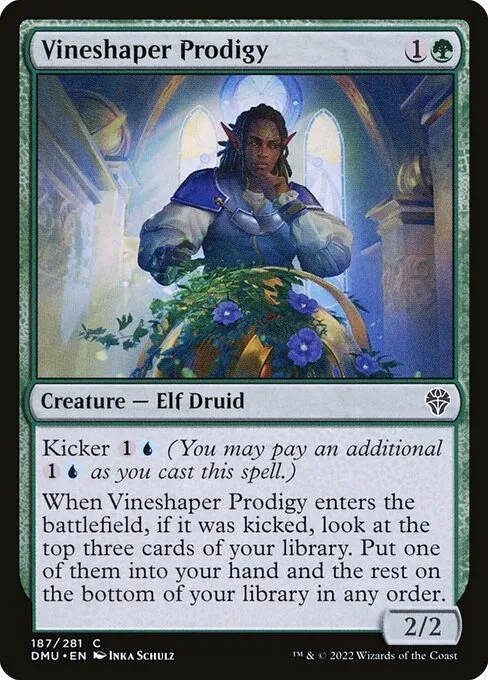 Vineshaper Prodigy · Dominaria United 187/453